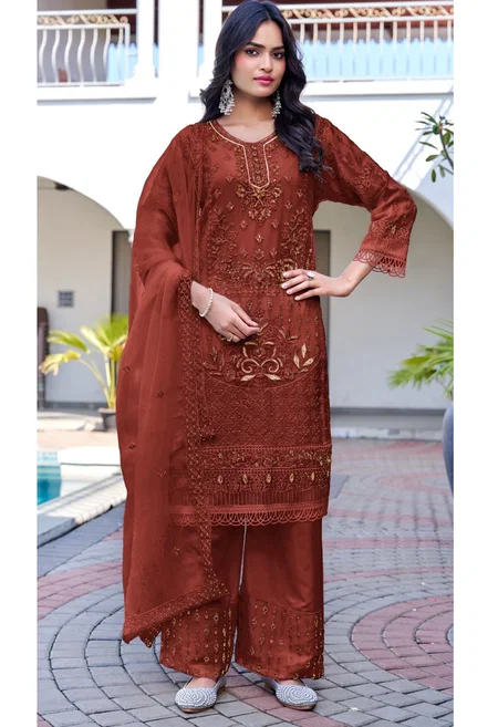 Bilqis B 264 A To D Chiffon Readymade Pakistani Suits Wholesale Price In Surat
